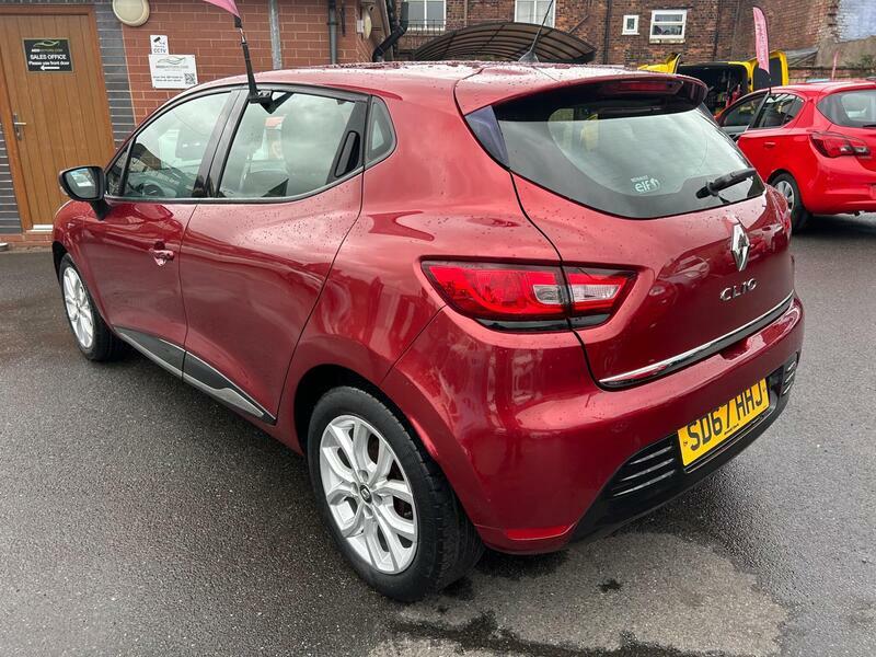 Renault Clio 1.2-16V-dynamique-nav-euro-6-5dr SD67HHJ Red #6