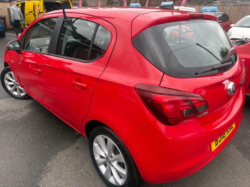 Vauxhall Corsa 1.4I-ecotec-energy-euro-6-5dr-ac BJ18KXE Red #5