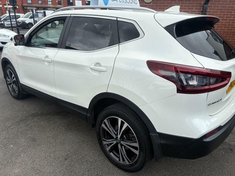 Nissan Qashqai 1.3-Dig-t-n-connecta-euro-6-ss-5dr White #5