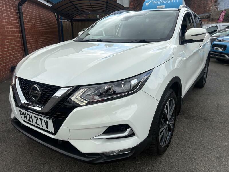Nissan Qashqai 1.3-Dig-t-n-connecta-euro-6-ss-5dr White #6