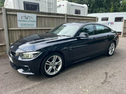 BMW 4 Series 435D Xdrive Gran Coupe M Sport Black #8