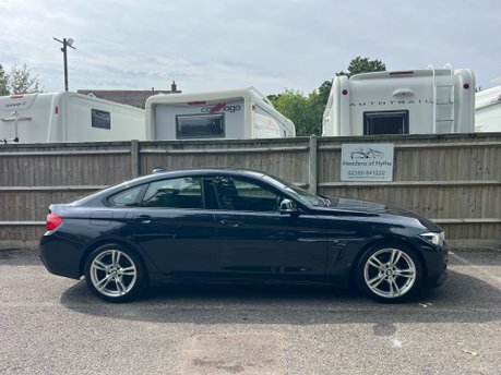 BMW 4 Series 435D Xdrive Gran Coupe M Sport Black #22