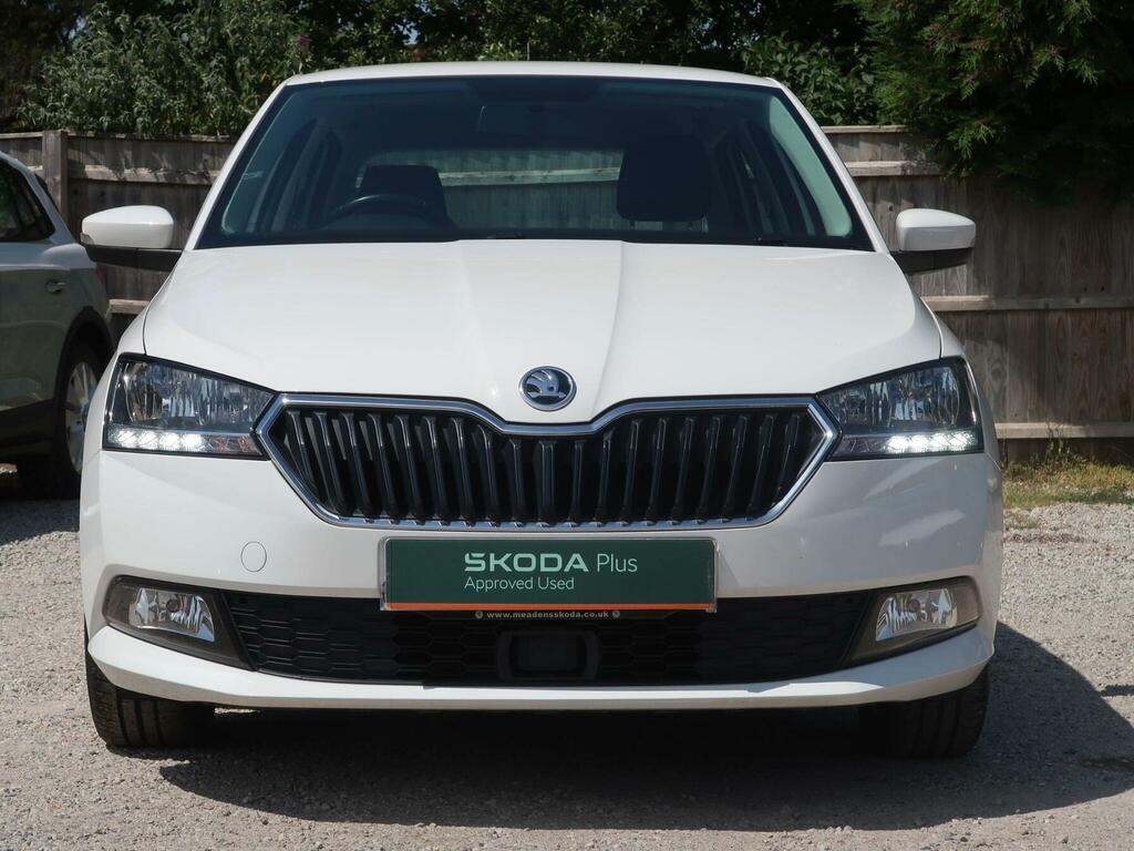 Skoda Fabia 1.0 Se Euro 6 S S GY70LVE White #2