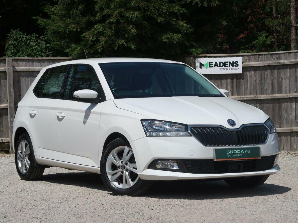 Skoda Fabia 1.0 Se Euro 6 S S White