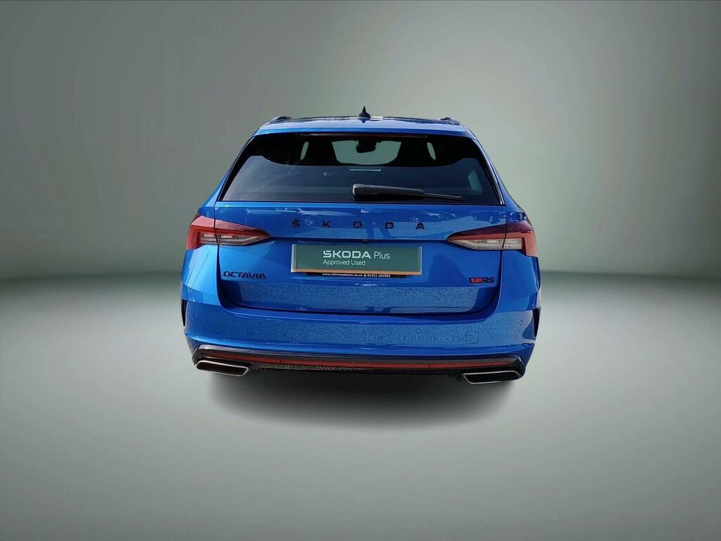 Skoda Octavia 2.0 Tsi Vrs Estate Euro 6 S S DY23PNN Blue #5