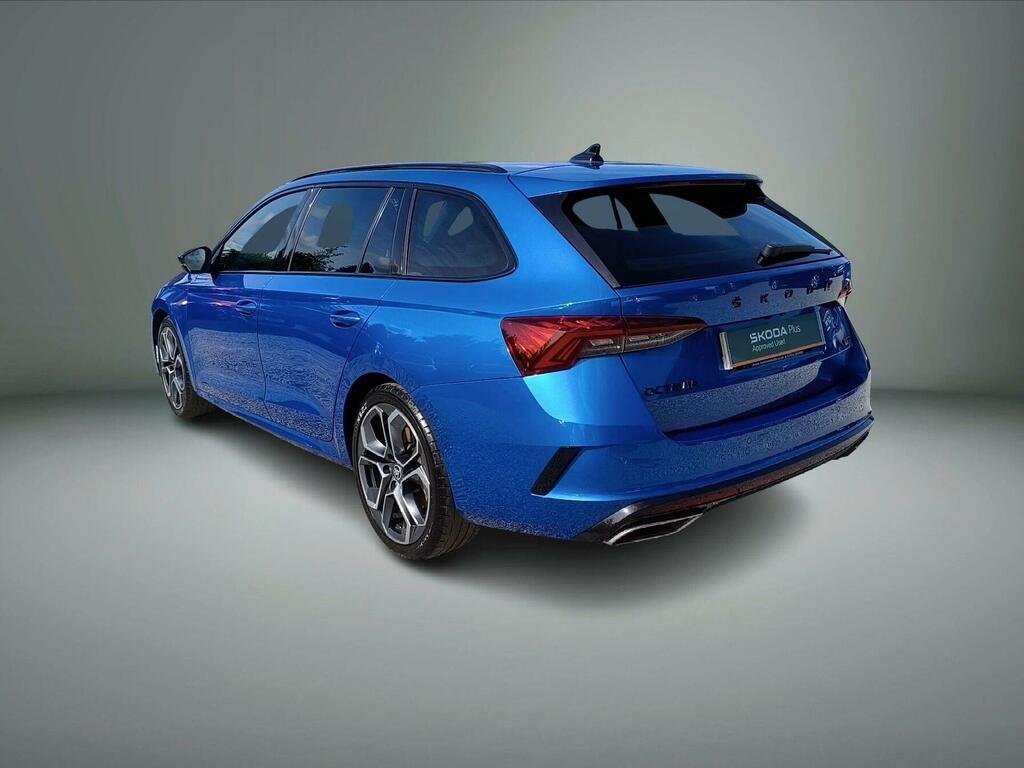 Skoda Octavia 2.0 Tsi Vrs Estate Euro 6 S S DY23PNN Blue #3