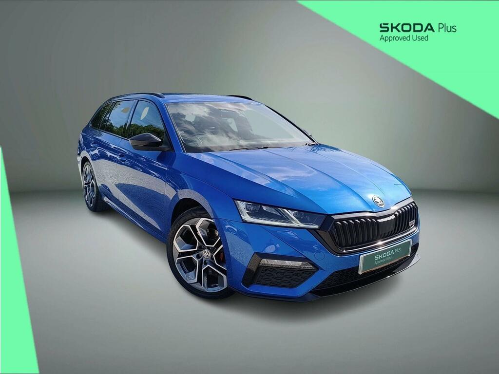 Skoda Octavia 2.0 Tsi Vrs Estate Euro 6 S S DY23PNN Blue
