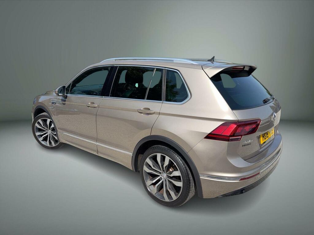 Volkswagen Tiguan 2.0 Tsi Bluemotion Tech R-line Dsg 4Motion Euro 6 HG16YKS Beige #3