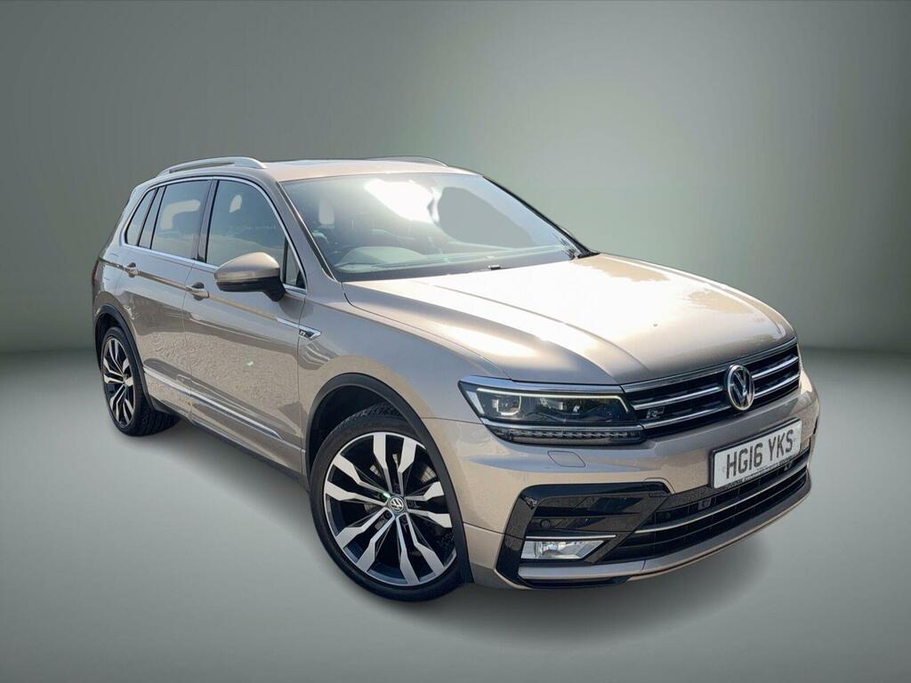 Volkswagen Tiguan 2.0 Tsi Bluemotion Tech R-line Dsg 4Motion Euro 6 Beige