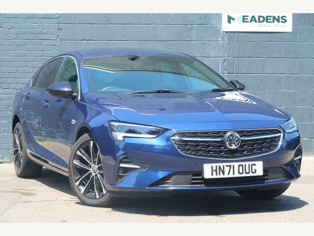 Vauxhall Insignia 1.5 Turbo D Ultimate Nav Grand Sport Euro 6 S S Blue