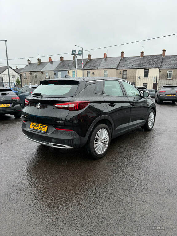Vauxhall Grandland X 1.5 Turbo D Tech Line Nav VU68EPE Black #2