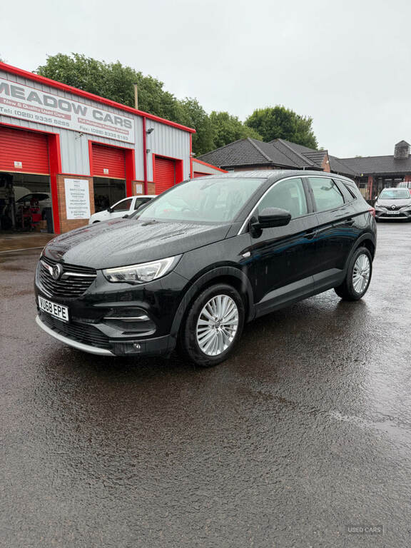 Vauxhall Grandland X 1.5 Turbo D Tech Line Nav VU68EPE Black #3