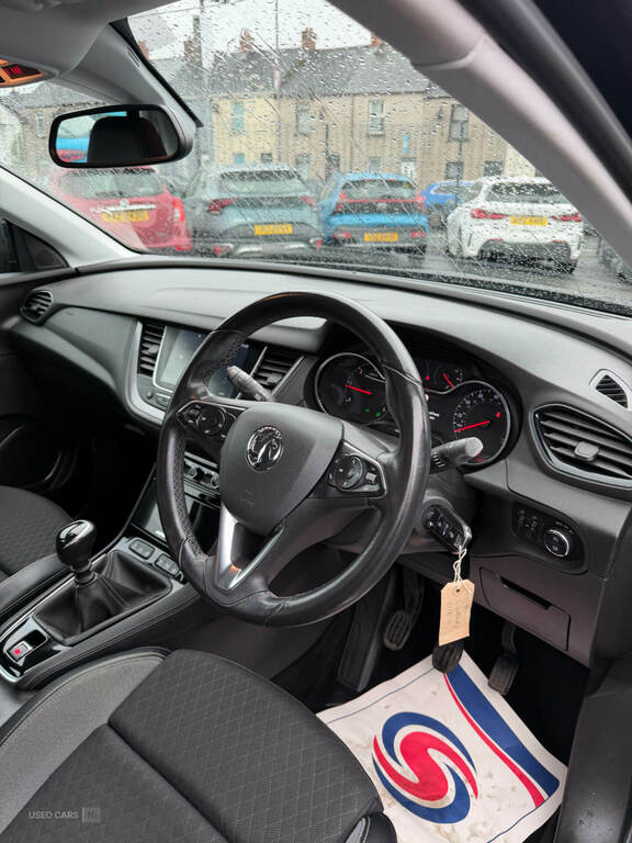 Vauxhall Grandland X 1.5 Turbo D Tech Line Nav VU68EPE Black #6