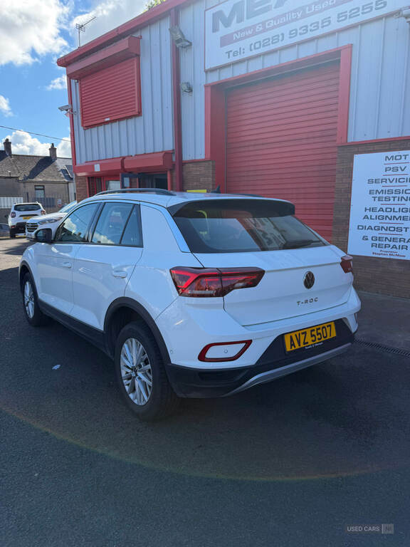 Volkswagen T-Roc 1.0 Tsi Life White #4