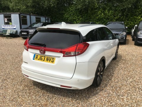 Honda Civic Civic I-dtec Es-t White #13