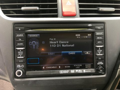 Honda Civic Civic I-dtec Es-t White #25