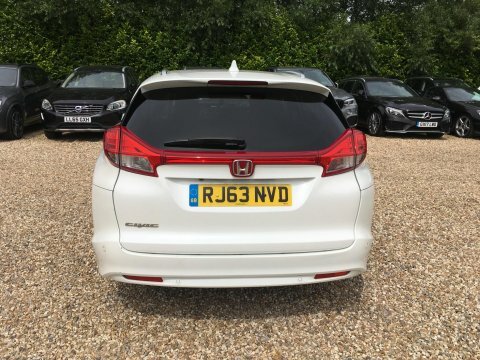 Honda Civic Civic I-dtec Es-t White #14