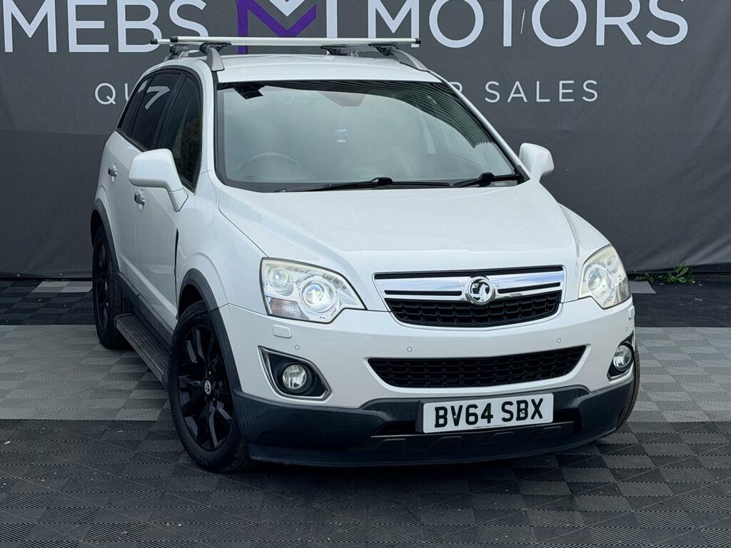 Vauxhall Antara Se White #2