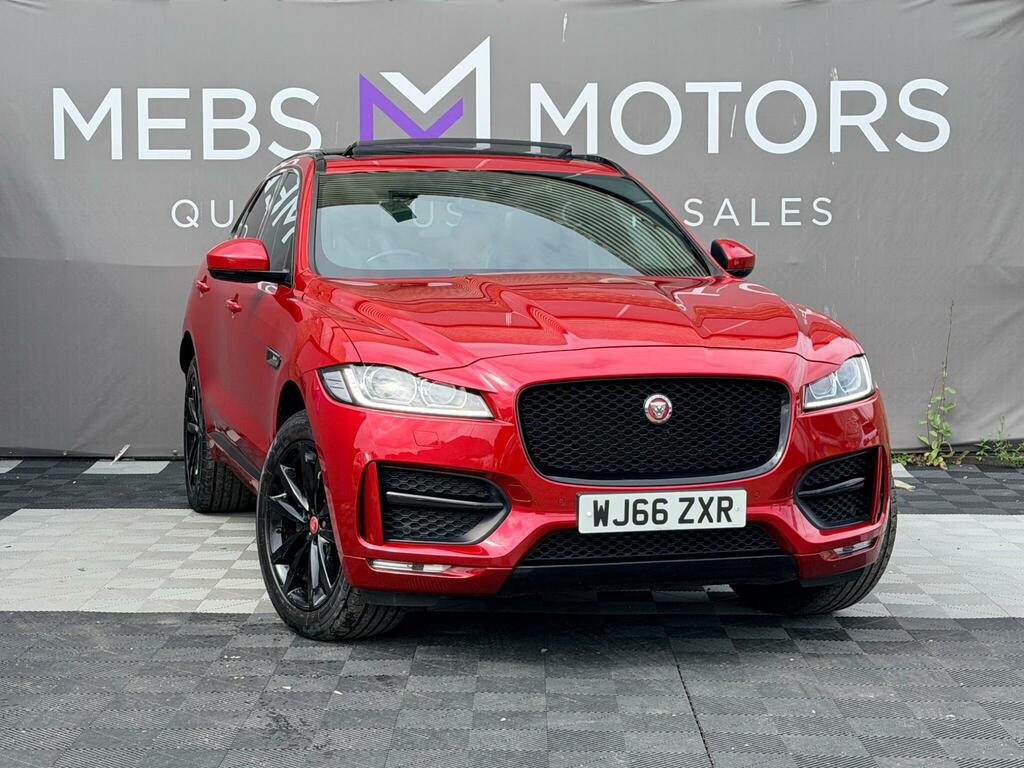Jaguar F-Pace R-sport Red #2