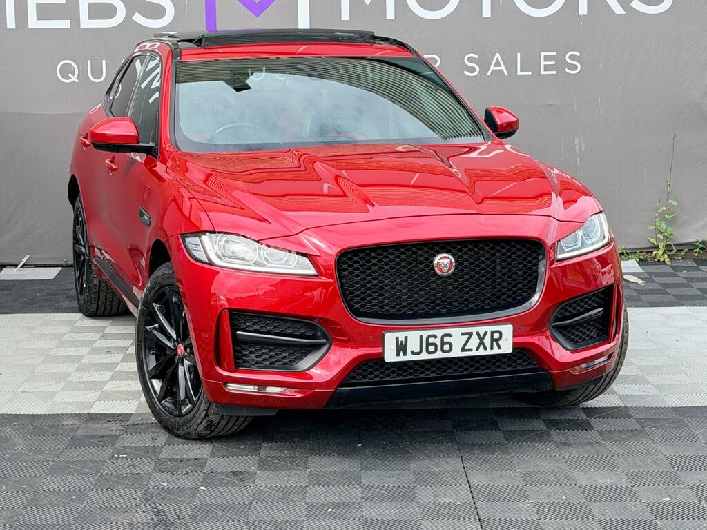 Jaguar F-Pace R-sport Red #3