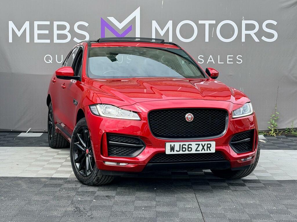 Jaguar F-Pace R-sport Red