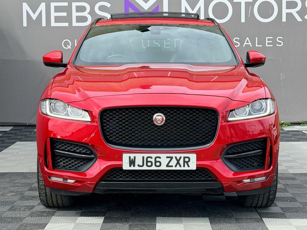 Jaguar F-Pace R-sport Red #4
