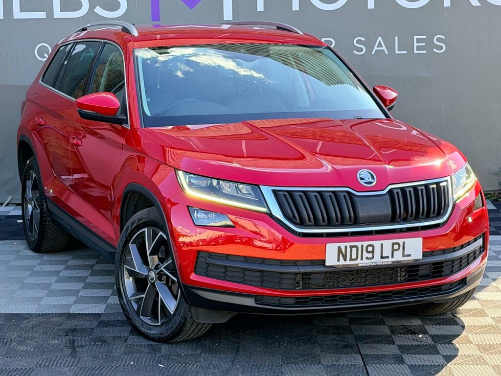 Skoda Kodiaq 1.5 Tsi Act Edition Euro 6 Ss 7 Seat ND19LPL Red #2