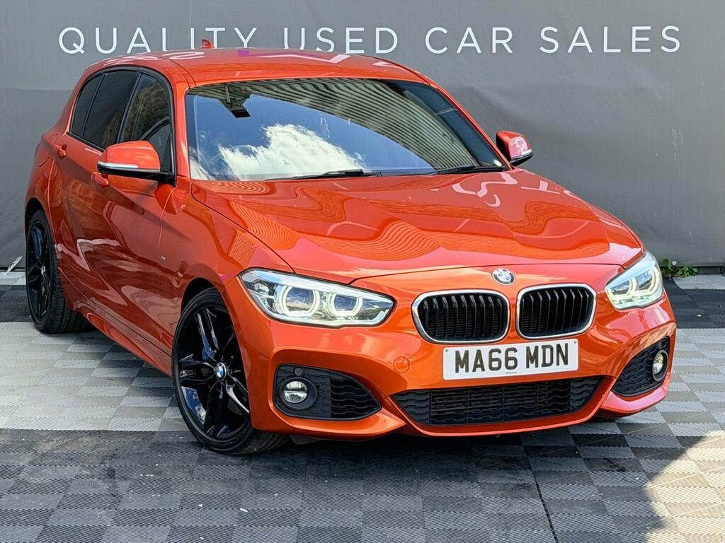BMW 1 Series 1.5 118I M Sport Euro 6 Ss MA66MDN Orange