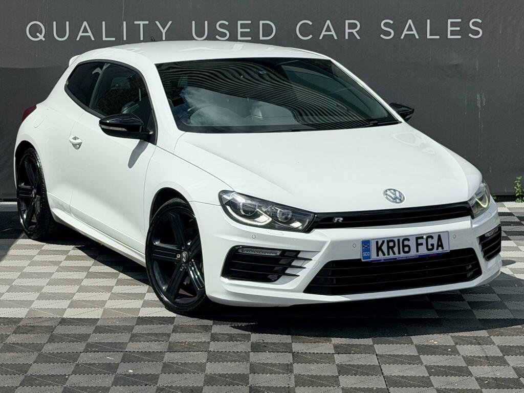 Volkswagen Scirocco R White