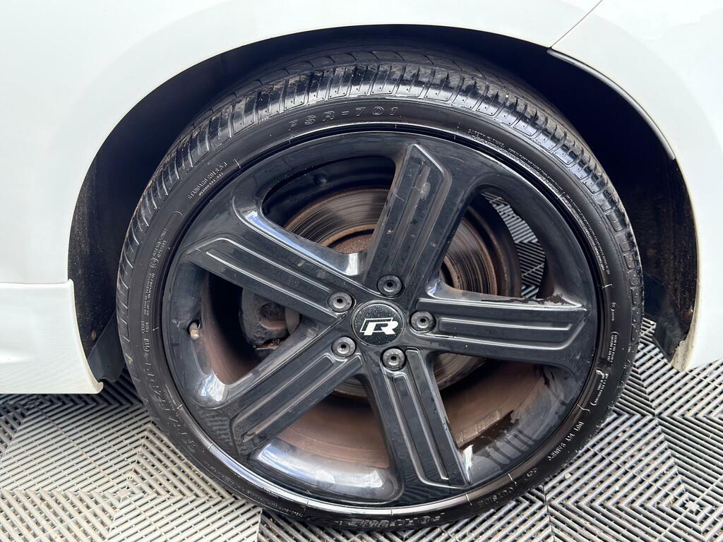 Volkswagen Scirocco R White #6