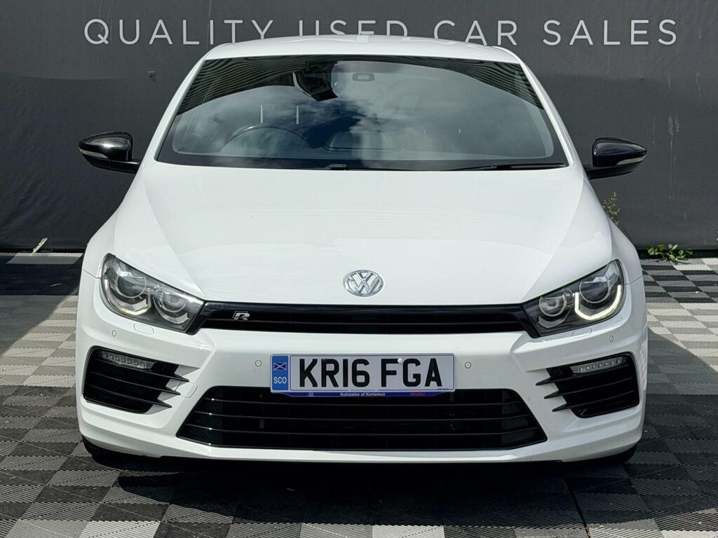 Volkswagen Scirocco R White #2