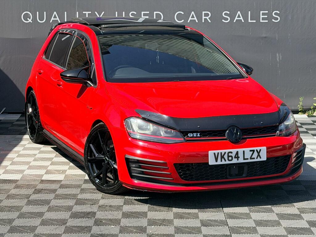 Volkswagen Golf Gti Red #2