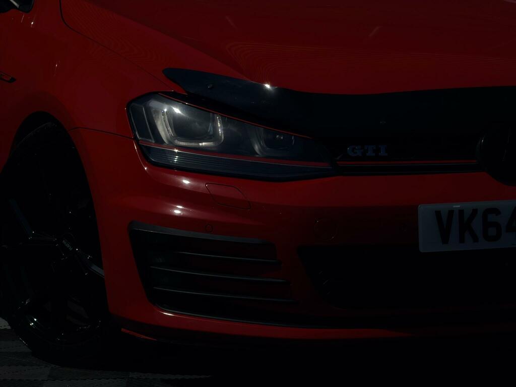Volkswagen Golf Gti Red #4