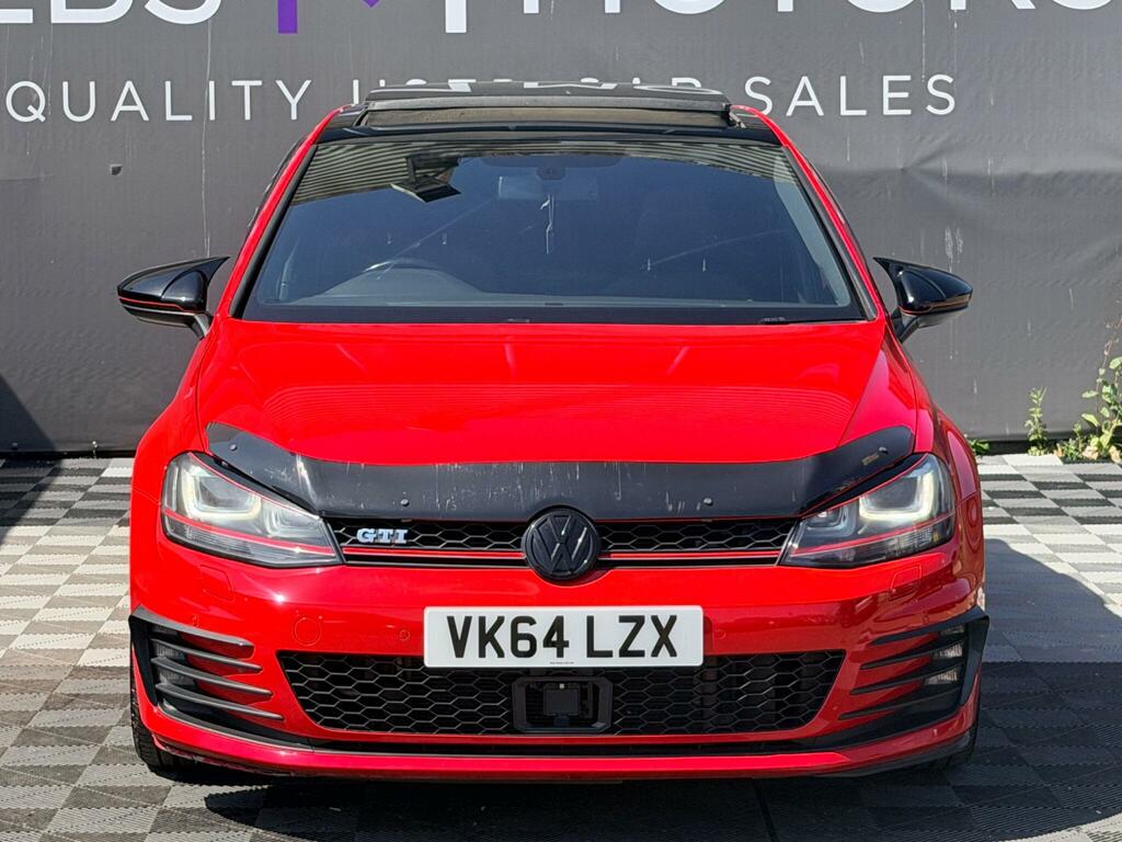 Volkswagen Golf Gti Red #3