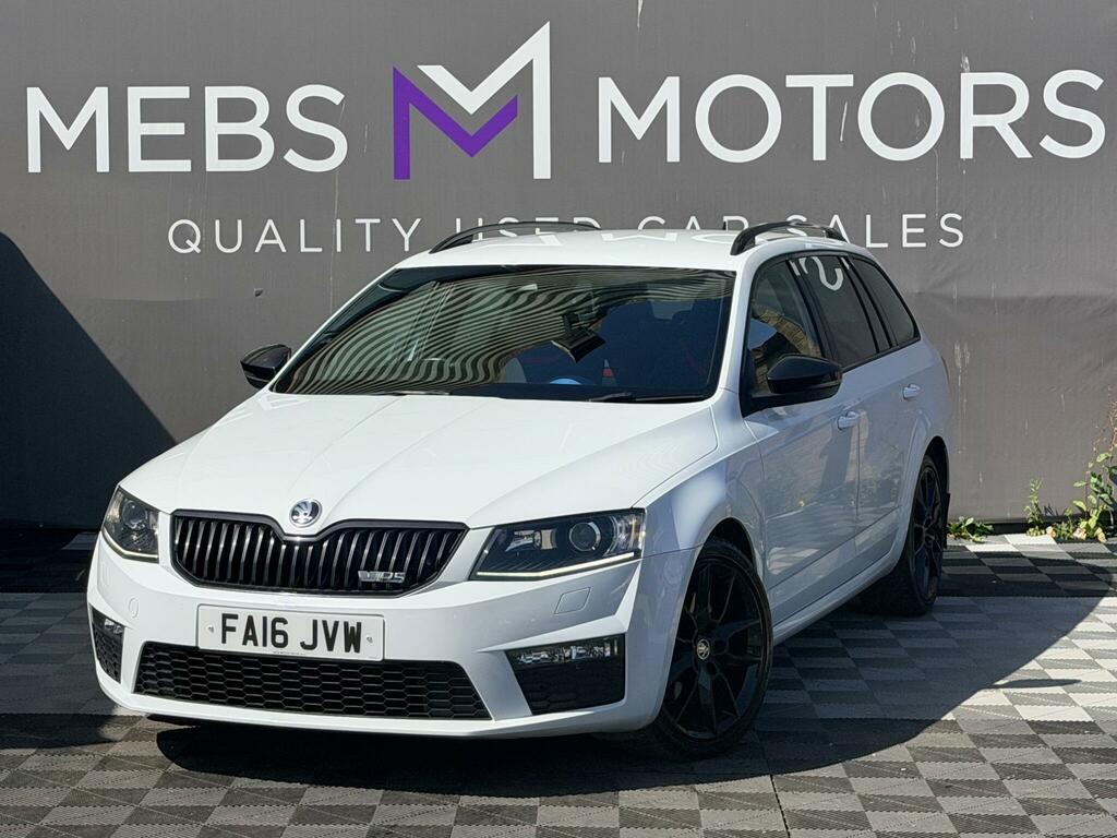 Skoda Octavia 2.0 Tdi Vrs Euro 6 Ss Snav White #14