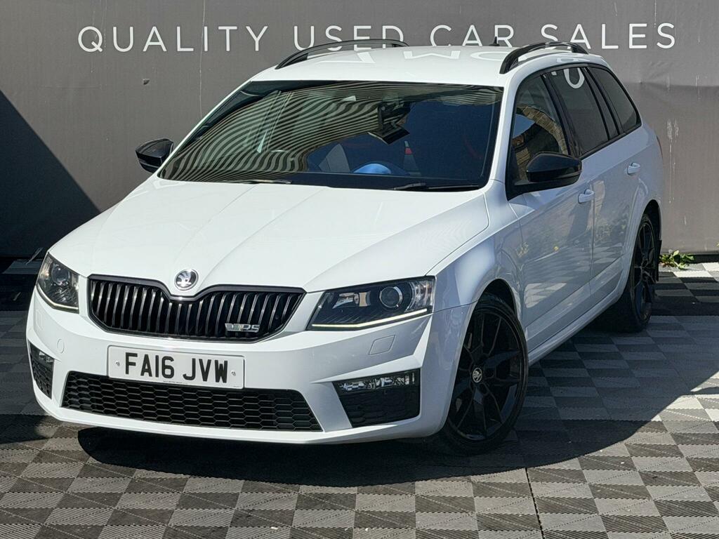 Skoda Octavia 2.0 Tdi Vrs Euro 6 Ss Snav White #15
