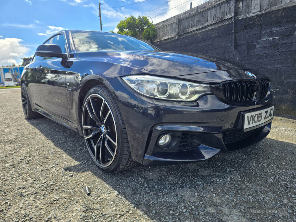BMW 4 Series 435D Xdrive M Sport Professional Media Black