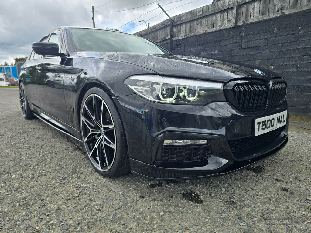 BMW 5 Series 520D M Sport Black