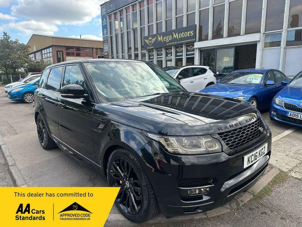 Land Rover Range Rover Sport Suv 3.0 Sd V6 Hse 4Wd Euro 6 Ss 2016 Black
