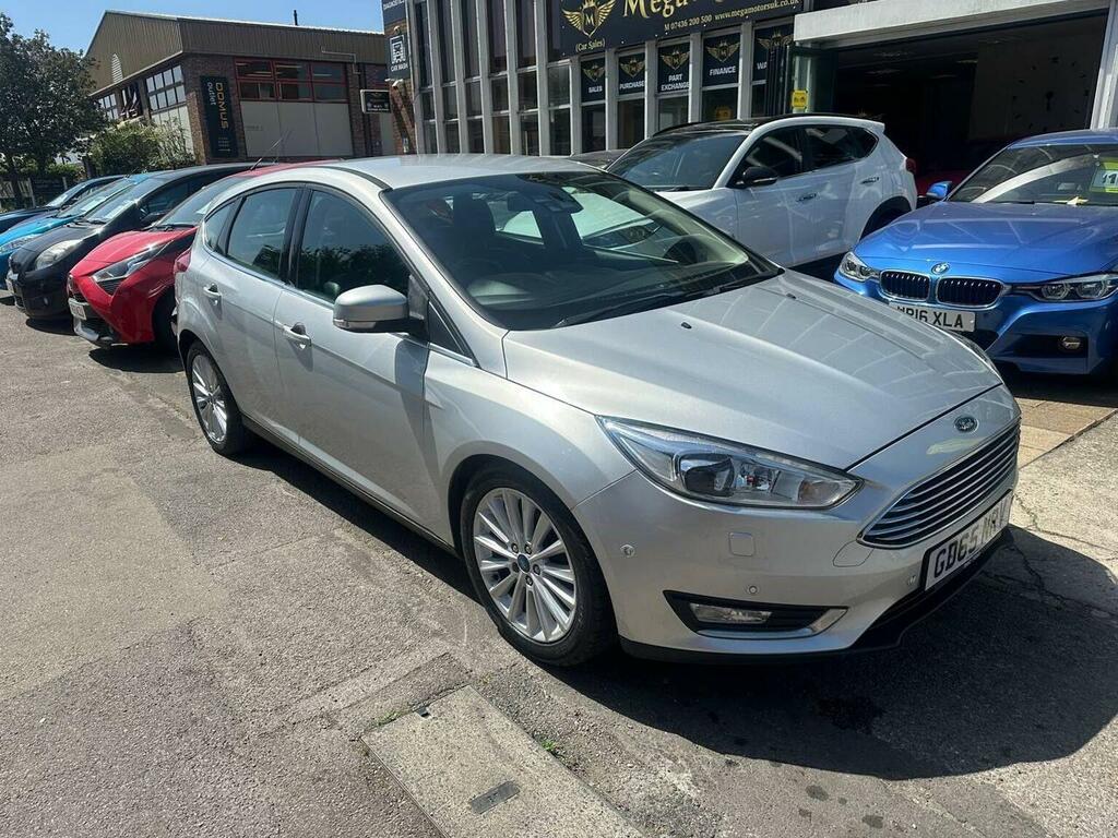 Ford Focus Hatchback 1.0T Ecoboost Titanium X Euro 6 Ss Silver
