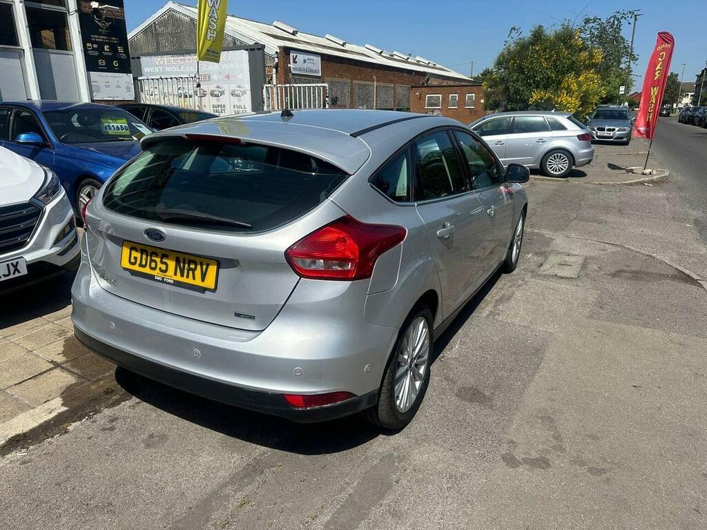Ford Focus Hatchback 1.0T Ecoboost Titanium X Euro 6 Ss GD65NRV Silver #5