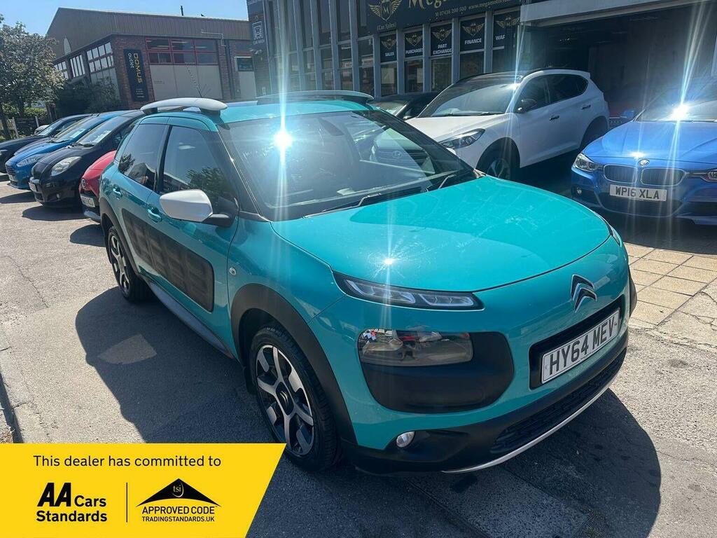 Citroen C4 Cactus Hatchback 1.2 Puretech Flair Euro 6 Ss 201 Blue