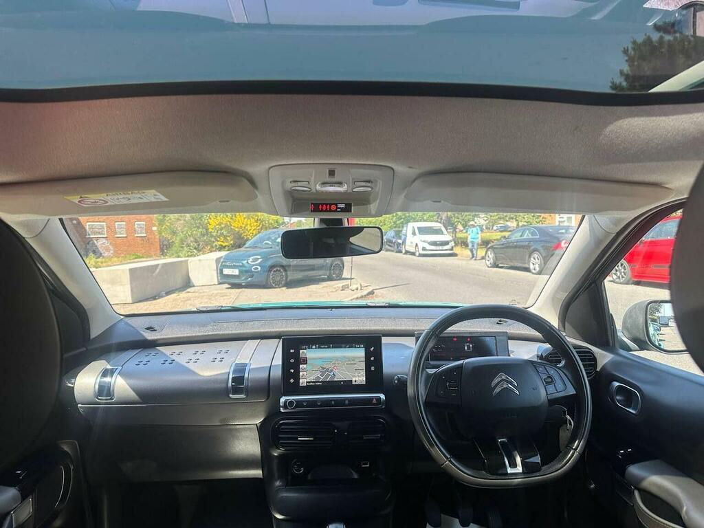 Citroen C4 Cactus Hatchback 1.2 Puretech Flair Euro 6 Ss 201 HY64MEV Blue #2