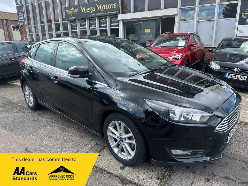 Ford Focus Hatchback 1.0T Ecoboost Zetec Euro 6 Ss 20 BP66OPC Black