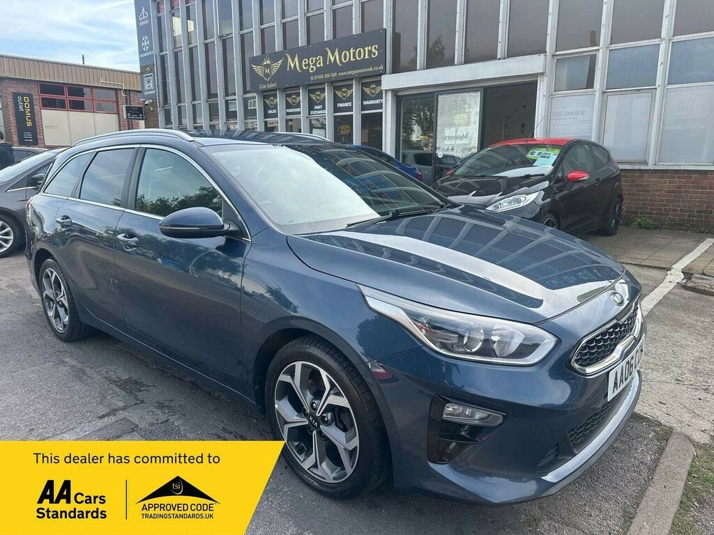 Kia Ceed Estate 1.5 T-gdi 3 Sportswagon Dct Euro 6 Ss AA06COM Blue