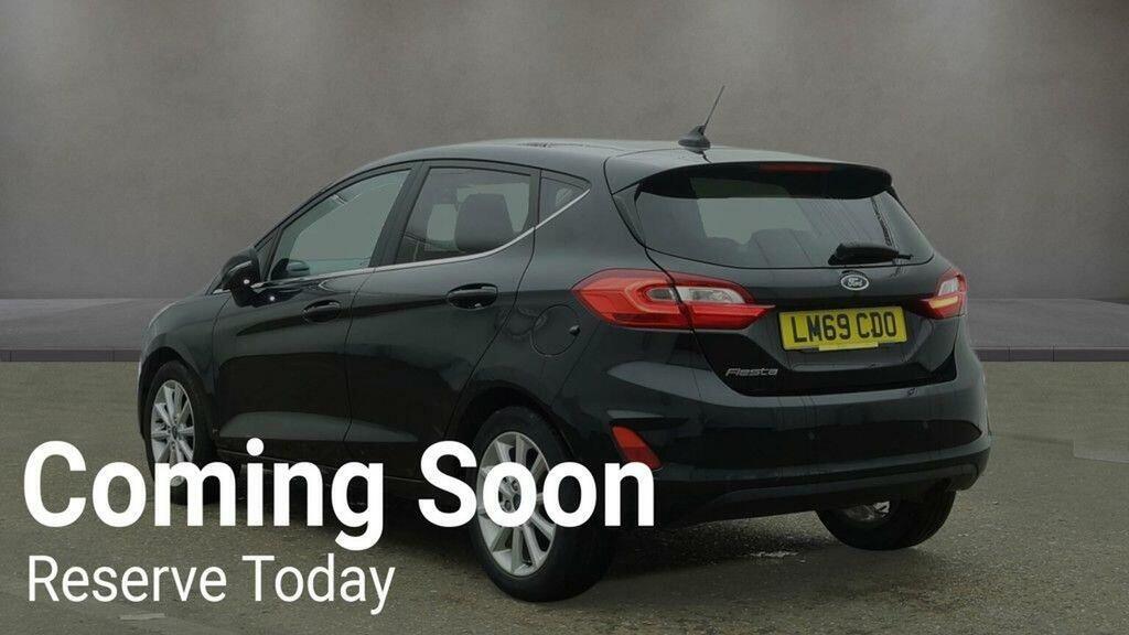 Ford Fiesta 1.0T Ecoboost Titanium Euro 6 Ss Black