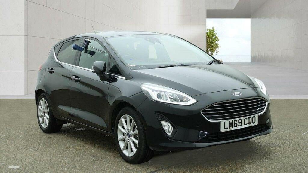 Ford Fiesta 1.0T Ecoboost Titanium Euro 6 Ss LM69CDO Black #5