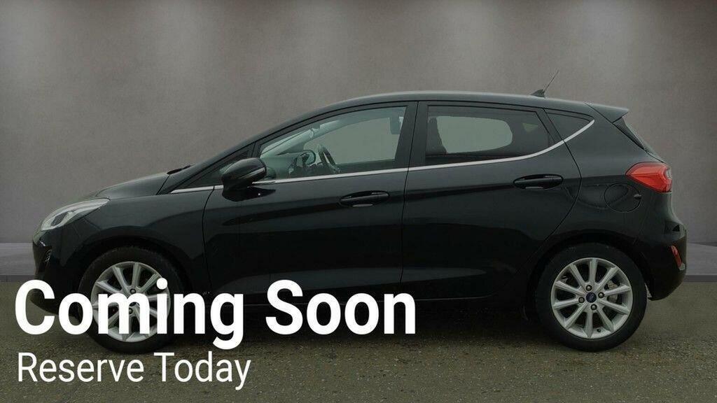 Ford Fiesta 1.0T Ecoboost Titanium Euro 6 Ss LM69CDO Black #4
