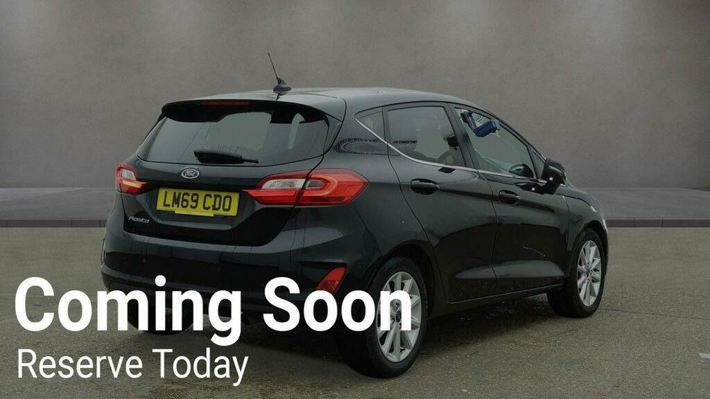 Ford Fiesta 1.0T Ecoboost Titanium Euro 6 Ss LM69CDO Black #2