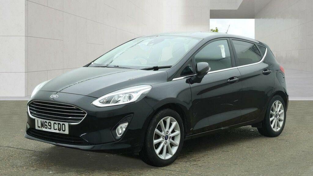 Ford Fiesta 1.0T Ecoboost Titanium Euro 6 Ss LM69CDO Black #6